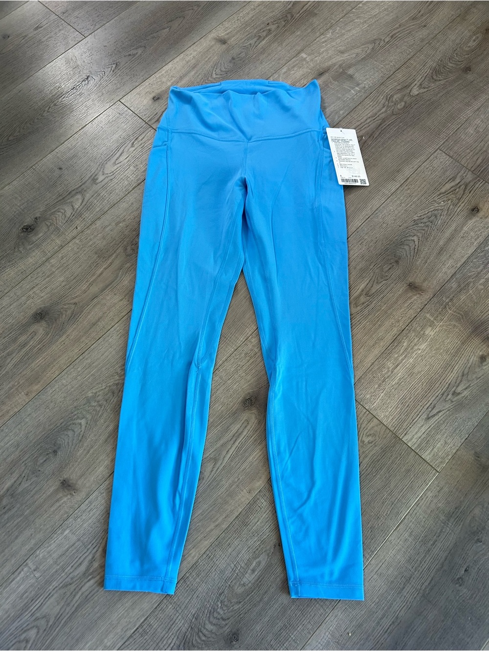 Lululemon Align HR Pant 28” with pockets in royal blue